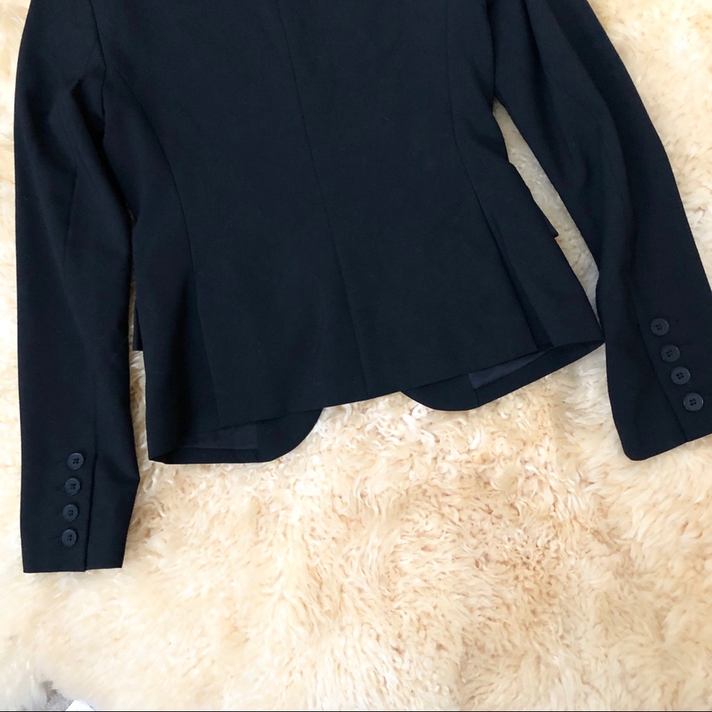 Express Design Studio Black Button Suit Jacket 0 - image 8